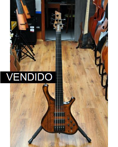 Marleaux Consat SE Anniversary 5 string Fretless Limited Edition Old Violin Aged Spruce top Serial #2629